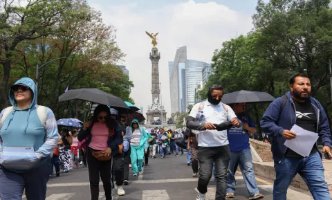 Normalistas de Ayotzinapa y sindicalizados de la CNTE, marcharán este martes.