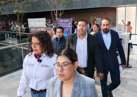 Evacuan  Congreso del Estado de Puebla ante una falsa alarma sísmica.