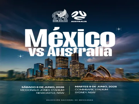 México Femenil viajará a Australia para medirse a las Matildas.