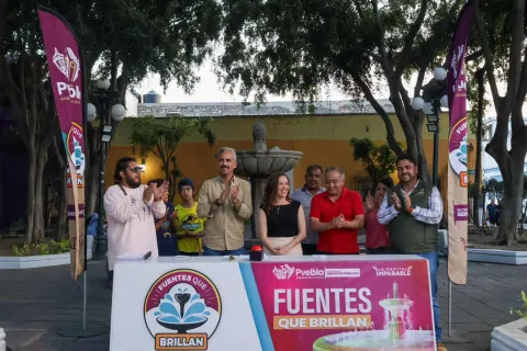 fuentes que brillan