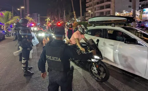 Ocho personas detenidas y 85 motos aseguradas, deja el Acamoto 2026 en Acapulco.