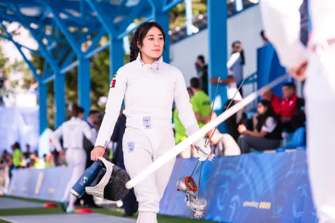 La mexicana Catherine Mayran Oliver, a la final de Copa del Mundo de Pentatlón Moderno.