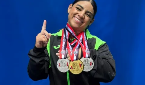 Joseline López, subcampeona en Mundial Junior de Levantamiento de Pesas 2026.