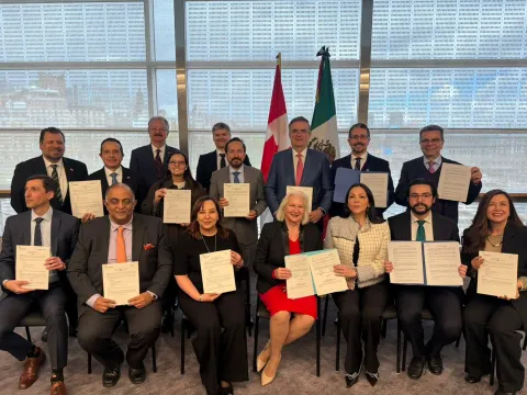 México y Canadá fortalecen la cooperación en salud.