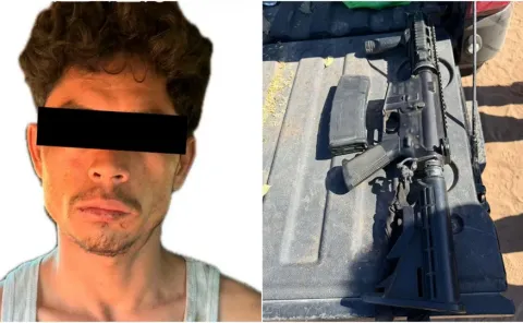En Sinaloa detienen a una persona, aseguran armamento, equipo táctico y vehículos.