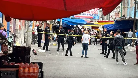 Dos muertos y dos heridos, deja balacera en Tepito, en la CDMX.