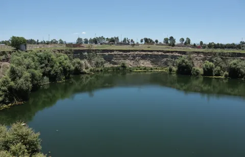 El socavón de Santa María Zacatepec, a cinco años de distancia.