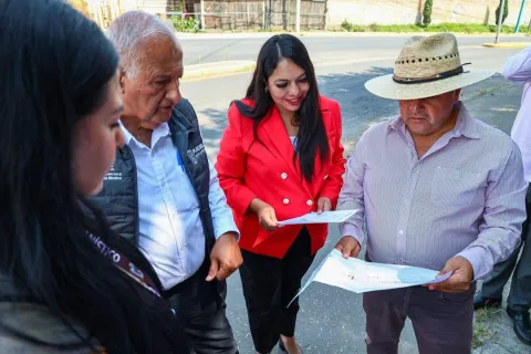 Realiza Tonantzin Fernández recorrido de supervisión en exrastro municipal.