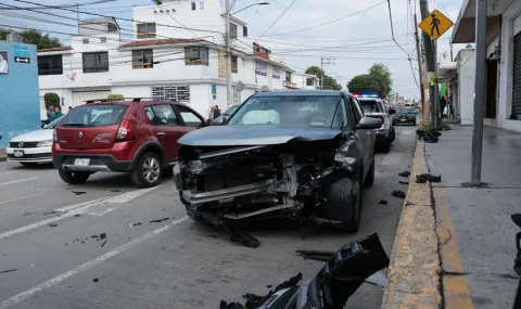 Conductor se da a la fuga tras provocar accidente en la Romero Vargas.
