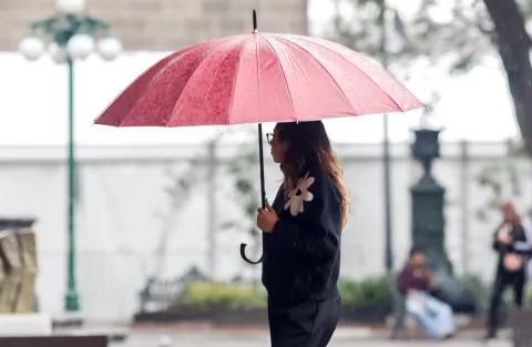 Hay pronóstico de lluvias fuertes y granizo en la CDMX.